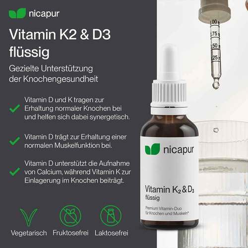 Vitamin K2 &amp; D3 fl&uuml;ssig - 3