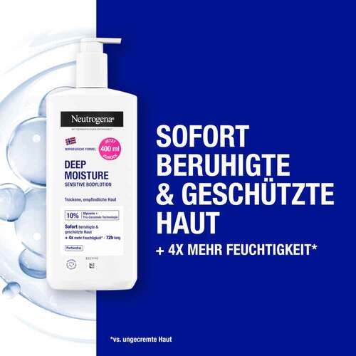 Neutrogena norweg.F Deep Moisture Bodylotion sens. - 2