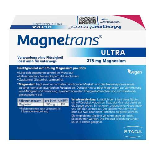 Magnetrans Ultra 375 mg Direktgranulat - 2