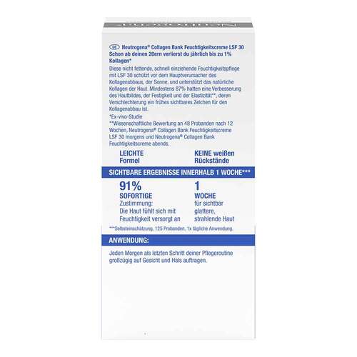 Neutrogena Collagen Bank Feuchtigkeitscreme LSF 30 - 6
