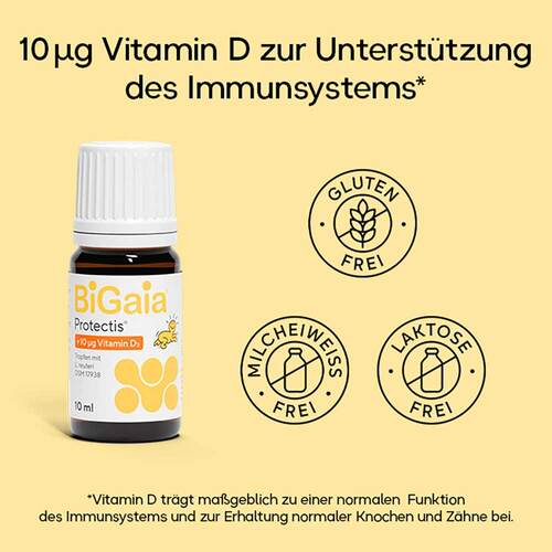 Bigaia Protectis plus Vitamin D3 Tropfen - 4