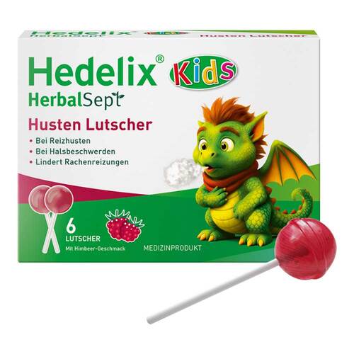 Hedelix Herbalsept Husten Lutscher Kids - 1