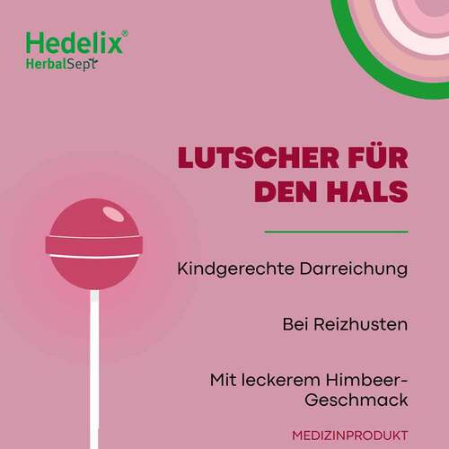 Hedelix Herbalsept Husten Lutscher Kids - 3