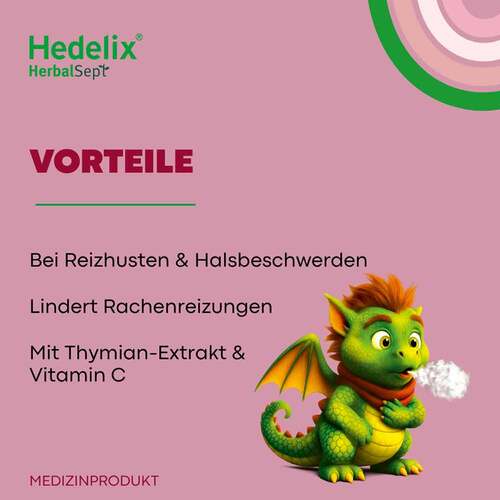 Hedelix Herbalsept Husten Lutscher Kids - 4