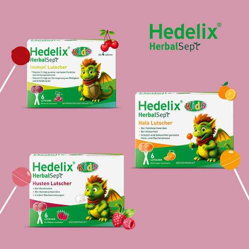 Hedelix Herbalsept Husten Lutscher Kids - 7