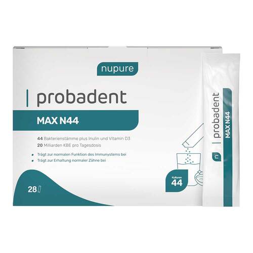 Nupure probadent Max N44 und Vitamin D3 Pulver Beutel - 1