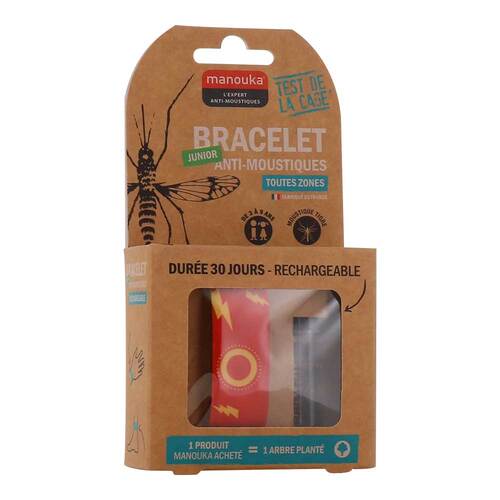 Manouka M&uuml;ckenschutz Armband Junior Blitze - 1