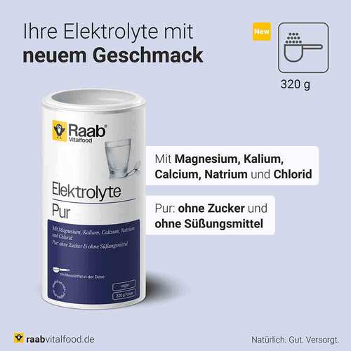 Raab Vitalfood Elektrolyte pur Pulver - 3