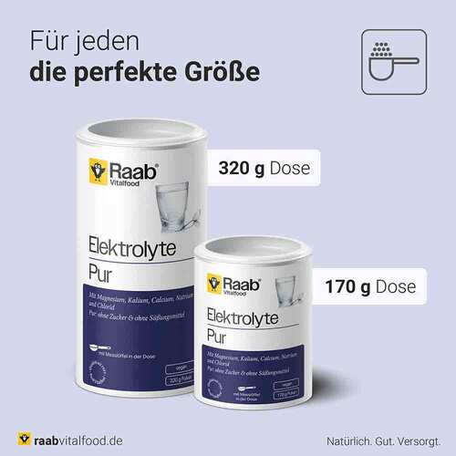 Raab Vitalfood Elektrolyte pur Pulver - 4