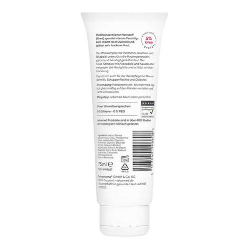 Sebamed Akut Handcreme Urea 5% parf&uuml;mfrei - 2