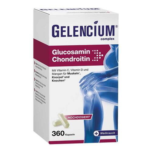 Gelencium Glucosamin Chondroitin hochdos.Vitamin C Kps - 1