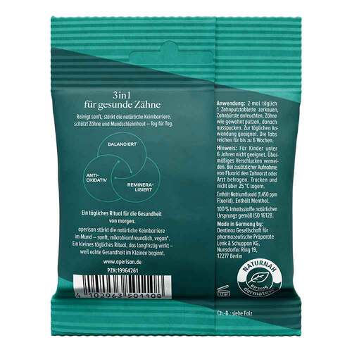 Aperisan Zahnputztabs Mundflora +  - 2