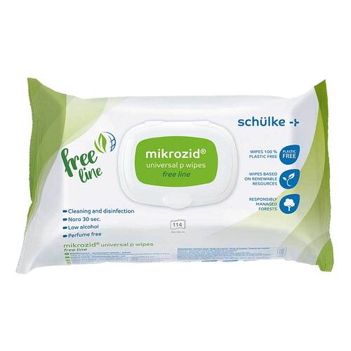 Mikrozid universal p wipes free line Fl&auml;chendesinf - 1