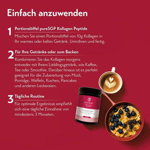Puresgp Kollagen Peptide Pulver - 3