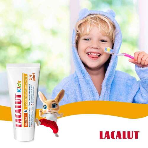 Lacalut Kids Karies &amp; Zuckers&auml;urenschutz 2 - 6 Jahre - 2
