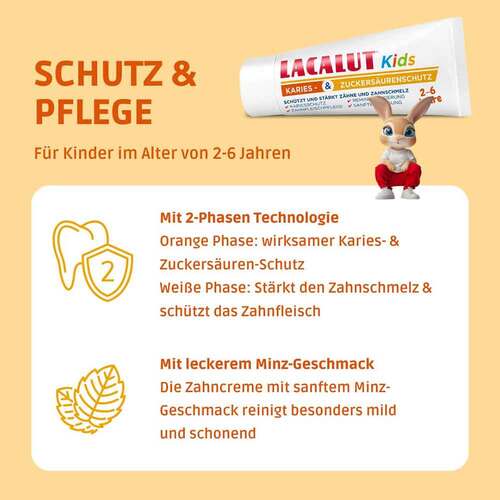 Lacalut Kids Karies &amp; Zuckers&auml;urenschutz 2 - 6 Jahre - 3