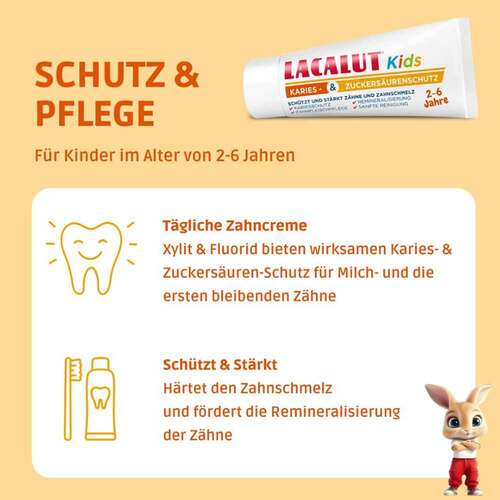 Lacalut Kids Karies &amp; Zuckers&auml;urenschutz 2 - 6 Jahre - 4