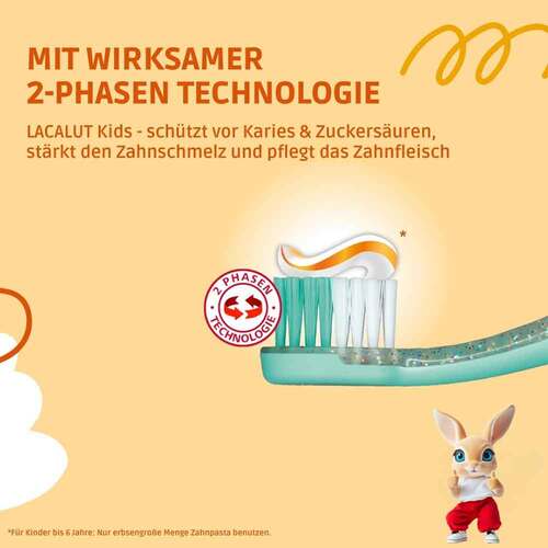 Lacalut Kids Karies &amp; Zuckers&auml;urenschutz 2 - 6 Jahre - 5