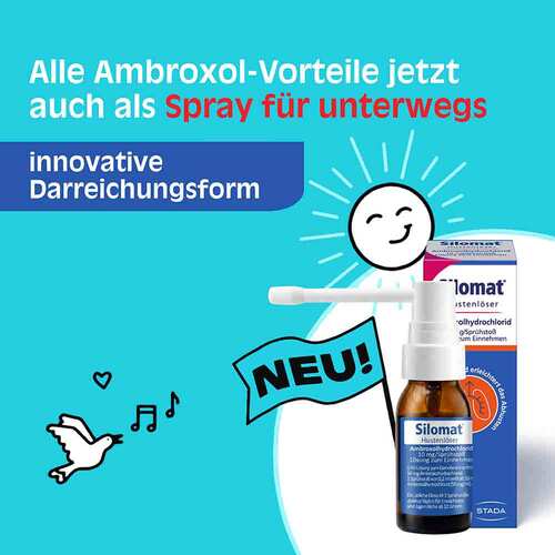 Silomat Hustenl&ouml;ser Ambroxol 10mg / Spr&uuml;.L&ouml;sung zum Einnehmen  - 3