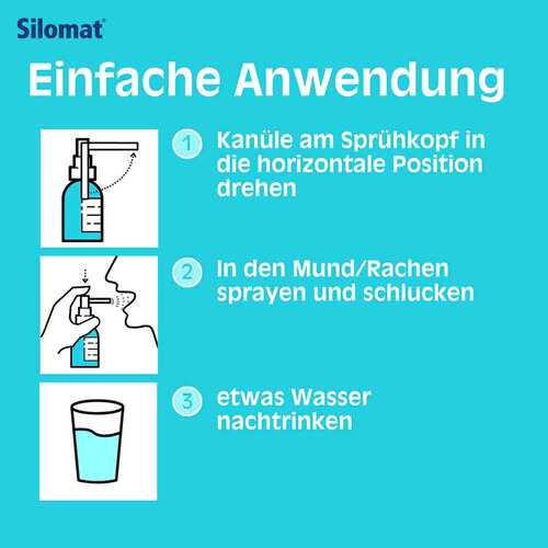 Silomat Hustenl&ouml;ser Ambroxol 10mg / Spr&uuml;.L&ouml;sung zum Einnehmen  - 7