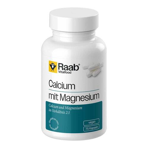 Raab Vitalfood Calcium mit Magnesium Kapseln - 1