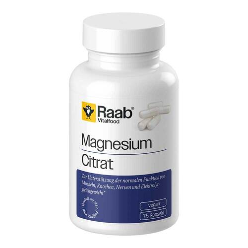 Raab Vitalfood Magnesiumcitrat Kapseln - 1