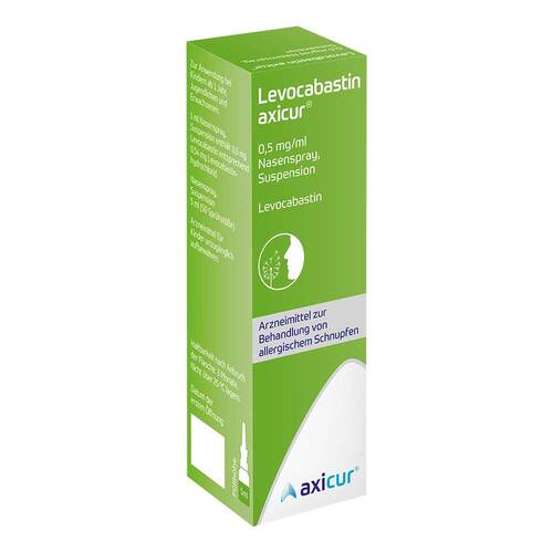Levocabastin axicur 0,5 mg / ml Nasenspray - 1