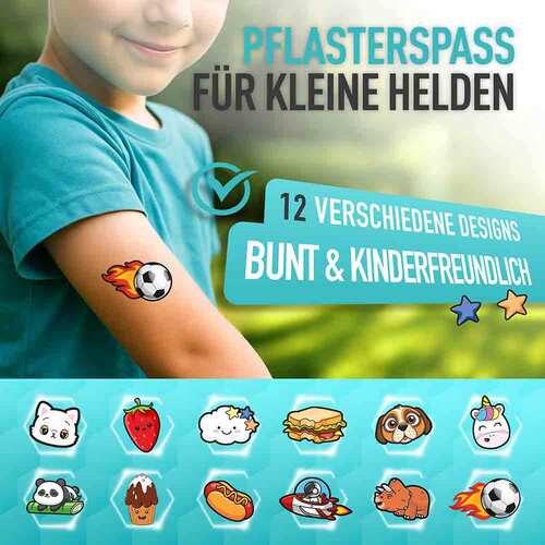 Flint Med Kinder Pflaster 13x22mm hypoallergen sens. - 3