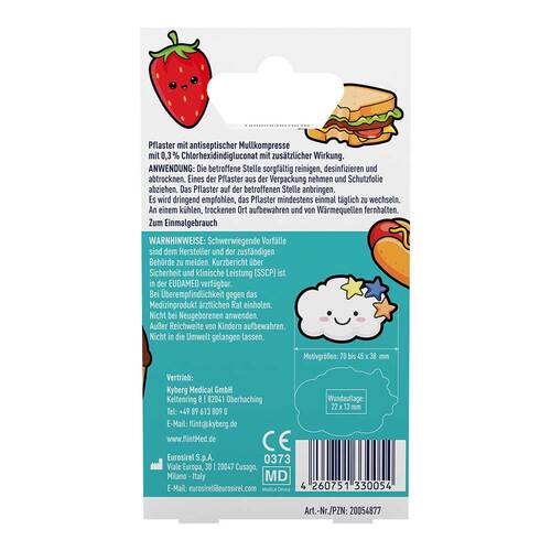Flint Med Kinder Pflaster 13x22mm hypoallergen sens. - 7
