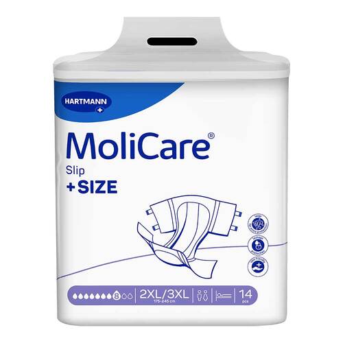 Molicare Slip + Size 8 Tropfen Gr&ouml;&szlig;e XXL/XXXL - 1