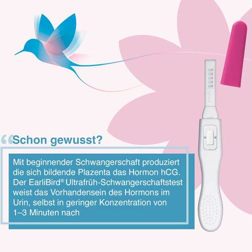Earlibird Ultrafr&uuml;h Schwangerschaftstest Urin Do.P - 6