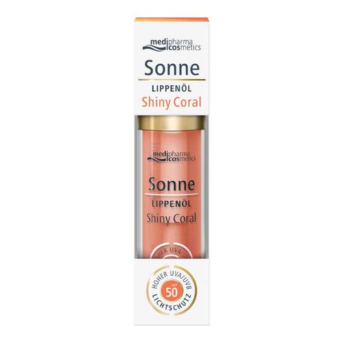 Sonne Lippen&ouml;l shiny coral LSF 50 - 1