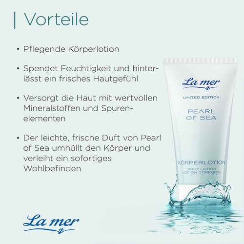 La mer Pearl of Sea K&ouml;rperlotion mit Parfum - 4