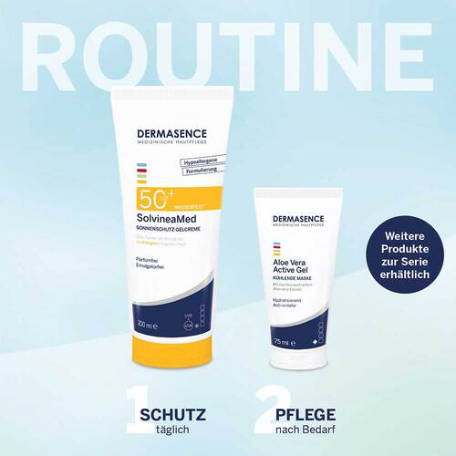 Dermasence SolvineaMed Sonnenschutz-Gelcreme LSF 50+ - 7