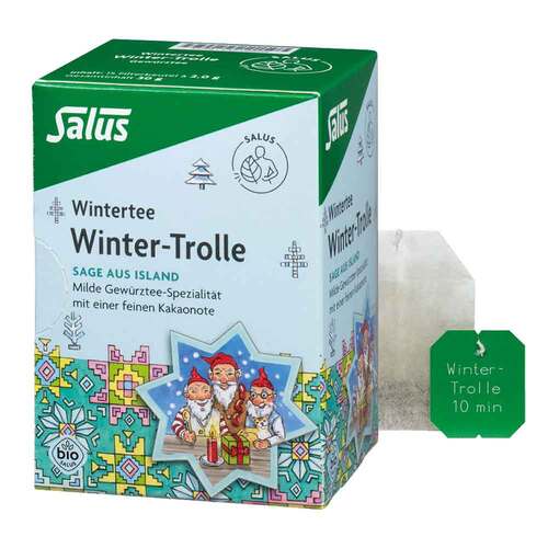 Winter-Trolle Wintertee Gew&uuml;rztee Bio Salus Fbeutel  - 1