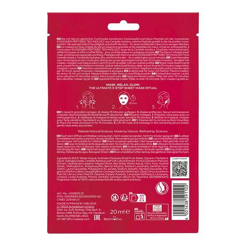 Weleda Exo Boost Firm &amp; Lift Tuchmaske Granatapfel - 2