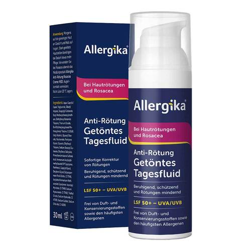 Allergika Anti-R&ouml;tung get&ouml;ntes Tagesfluid LSF 50 +  - 1