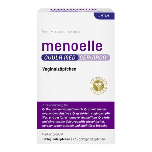 Menoelle Ovula med Cerviron Vaginalovula - 1