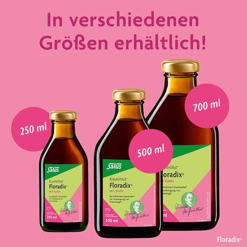 Floradix mit Eisen Fl&uuml;ssigkeit zum Einnehmen - 8