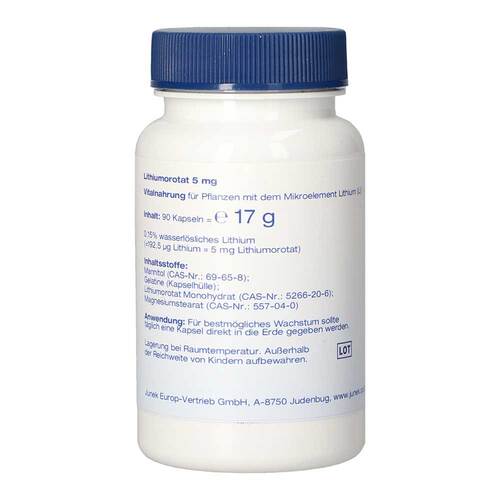 Lithiumorotat 5 mg Junek Kapseln - 2