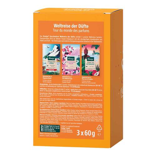 Kneipp Geschenkset Weltreise der D&uuml;fte - 2