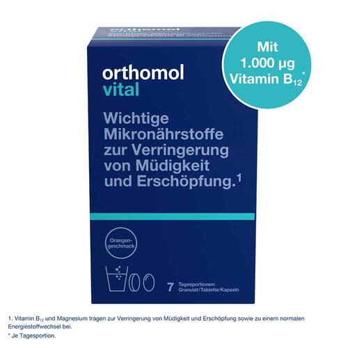 Orthomol Vital Granulat / Tablette / Kapseln Orange - 2