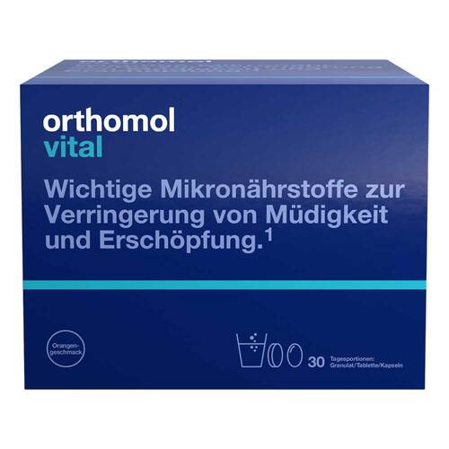 Orthomol Vital Granulat / Tablette / Kapseln Orange - 1
