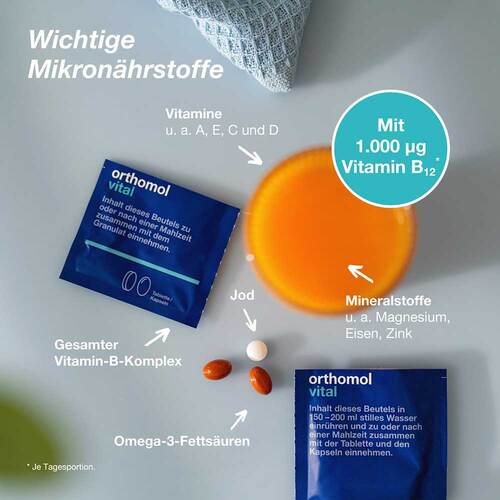 Orthomol Vital Granulat / Tablette / Kapseln Orange - 6
