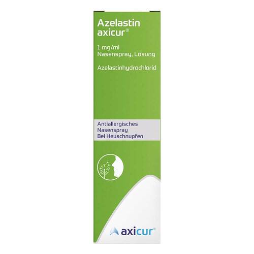 Azelastin axicur 1 mg / ml Nasenspray L&ouml;sung - 2