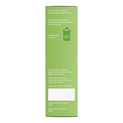 Azelastin axicur Kombi-Pack.0,5mg / ml AT + 1mg / ml NS - 4