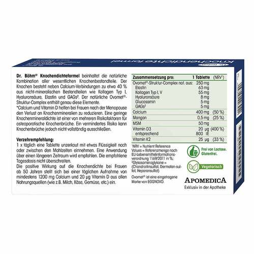 Dr. B&ouml;hm Knochendichteformel Tabletten - 4