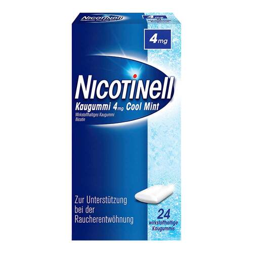 Nicotinell Kaugummi 4 mg Cool Mint - 1