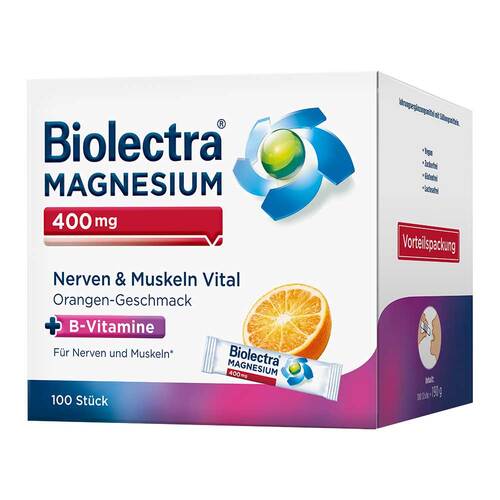 Biolectra Magnesium 400 mg Nerven &amp; Muskeln Vital - 1