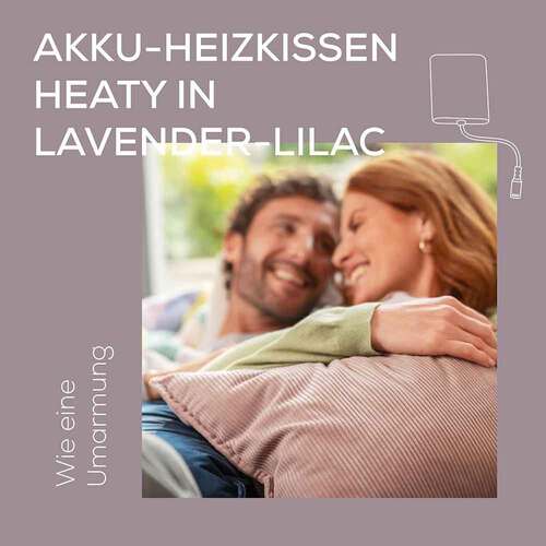Beurer HK77 Heaty Akku-Heizkissen lavender-lilac - 3